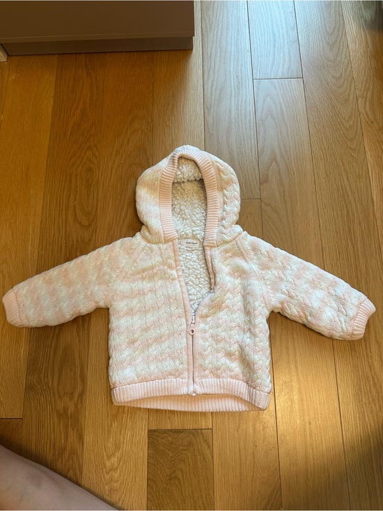 Angel Dear Other - Angel Dear Pink Sherpa-Lined Hooded Jacket